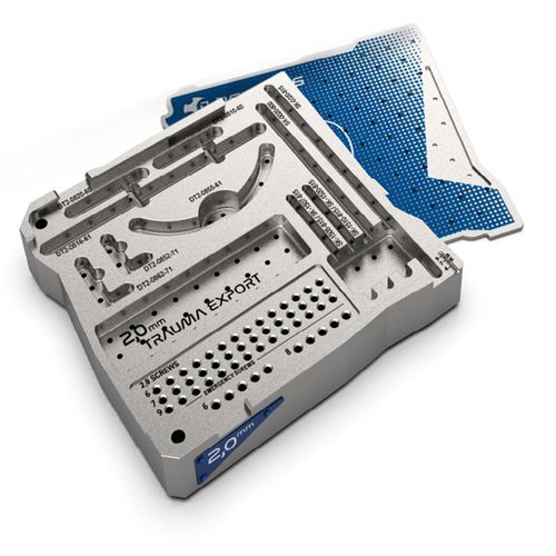 正颌外科器械套件 - System D Mini S 2,0mm Tray D MiniS Trauma export - Delphos Implants