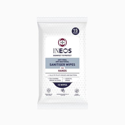 手部卫生清洁湿巾 - U0S6-X73S-E51Q-GNTY - INEOS Hygienics - 15个