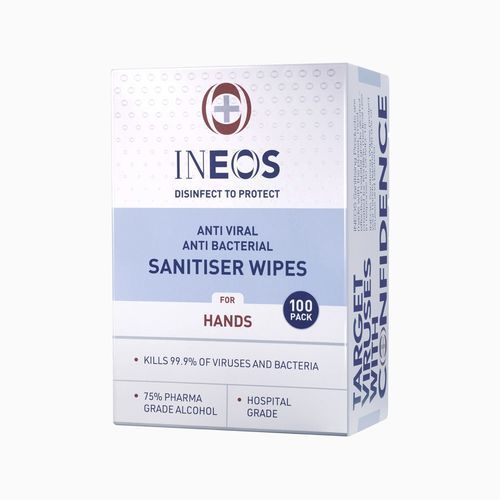 手部卫生清洁湿巾 - NXUH-5X71-CF9H-C5AP - INEOS Hygienics - 100个