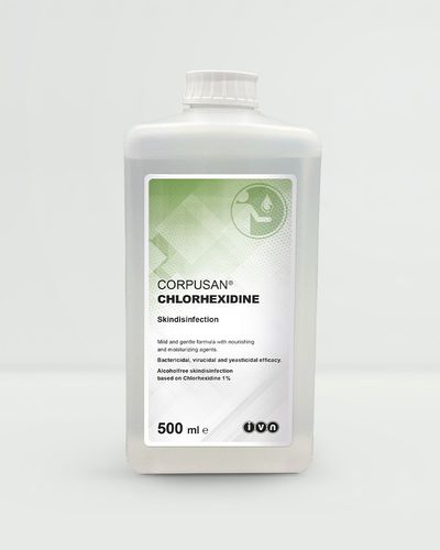 身体卫生抗菌剂 - CORPUSAN® - IVN Nettetal & Unigema - 液体 / 500毫升 / 氯已定基