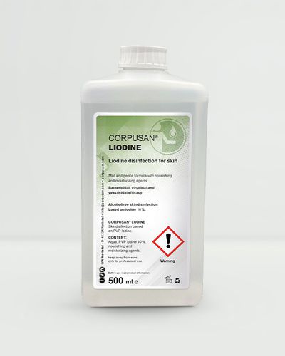 身体卫生抗菌剂 - CORPUSAN®  - IVN Nettetal & Unigema - 液体 / 500毫升 / 碘基