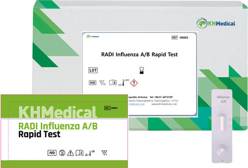 呼吸道疾病快速诊断检测 - RADI - KH Medical Co., Ltd. - 甲型流感 / 乙型流感