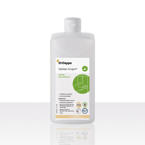 500毫升消毒洗手液 - OpSept virugon® - Laboratorium Dr. Deppe - 250毫升 / 100毫升 / 1000mL