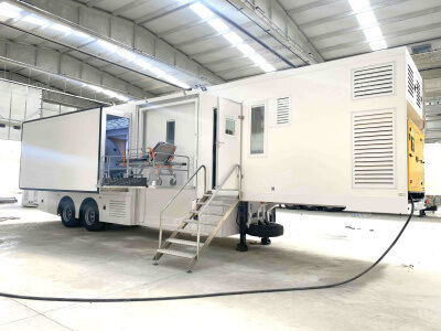 CT扫描移动医疗车 - Optima Elektro Hidrolik Ltd. Sti. - MRI / 拖车