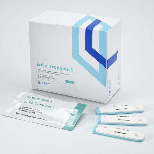 心肌梗死快速诊断套装 - Exdia TRF Plus - Precision Biosensor Inc. - cTnI / 血清 / 等离子