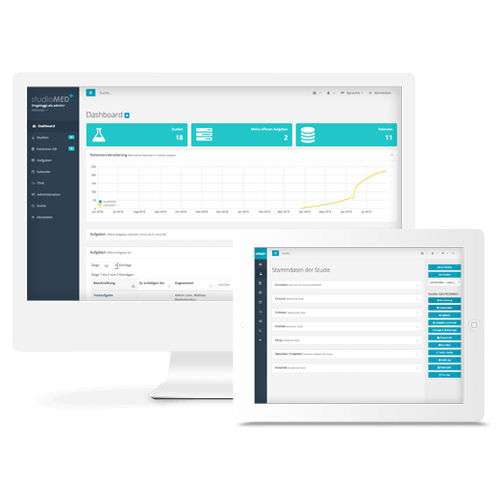 文档管理软件 - studioMED software solutions GmbH & Co. KG - 临床试验管理 / 医用 / 临床