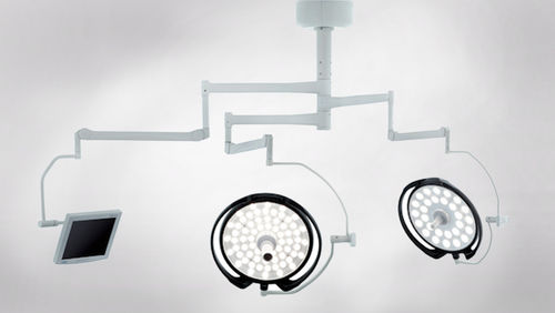 吊顶无影灯 - CL-620 CM - Üzümcü Hospital Equipment - LED / 三臂 / 96
