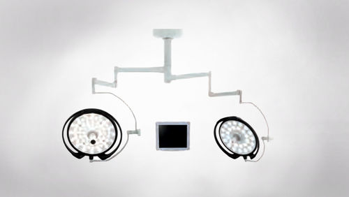 吊顶无影灯 - CL-660 CM - Üzümcü Hospital Equipment - LED / 2臂式 / 96