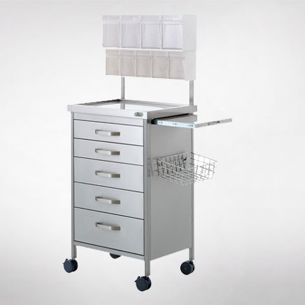 麻醉推车 - 24140  - Üzümcü Hospital Equipment - 消毒 / 用于手术室 / 设备用
