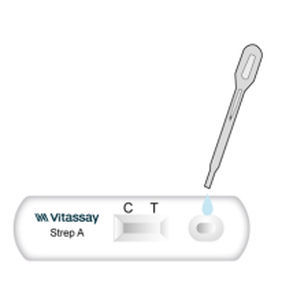 呼吸道疾病快速诊断检测 - VITASSAY HEALTHCARE S.L. - 抗原 / A型链球菌 / 喉咙