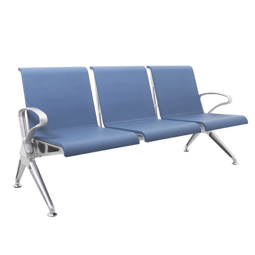 候诊室联排座椅 - SJ9078 - Foshan Oshujian Furniture Manufacturing Co., Ltd - 带扶手 / 带高椅背 / 三人座