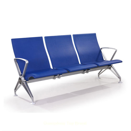 候诊室联排座椅 - SJ9063 - Foshan Oshujian Furniture Manufacturing Co., Ltd - 带扶手 / 带高椅背 / 三人座