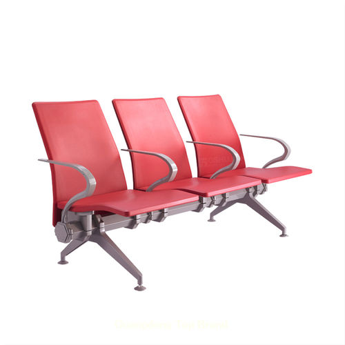 候诊室联排座椅 - SJ9062 - Foshan Oshujian Furniture Manufacturing Co., Ltd - 带扶手 / 带高椅背 / 三人座