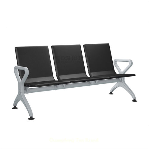 带扶手联排座椅 -  SJ9073 - Foshan Oshujian Furniture Manufacturing Co., Ltd - 带高椅背 / 三人座 / 双人
