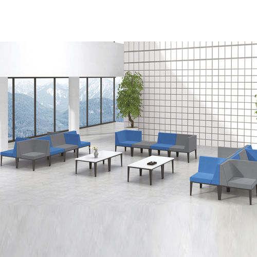 候诊室沙发 - SJ5202 - Foshan Oshujian Furniture Manufacturing Co., Ltd - 用于诊所 / 双人 / 三人座