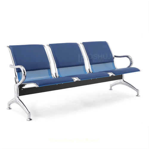 候诊室联排座椅 - SJ820A - Foshan Oshujian Furniture Manufacturing Co., Ltd - 肥胖症 / 带扶手 / 带桌子