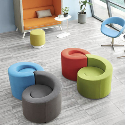 候诊室沙发 - SJ5110 - Foshan Oshujian Furniture Manufacturing Co., Ltd - 多座位 / 设计