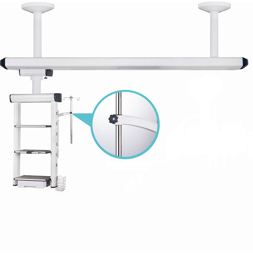 吊顶医用吊塔 - SX-214 - Jiangsu Suxin Medical Equipment - 用于手术室 / 可调高度 / 旋转
