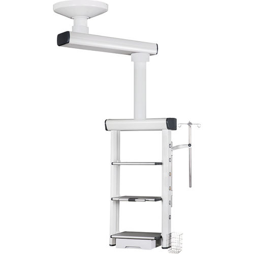 吊顶医用吊塔 - SX-207 - Jiangsu Suxin Medical Equipment - 重症监护 / 用于手术室 / 可调高度