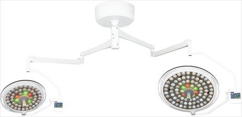 吊顶无影灯 - SX-II 500 500 - Jiangsu Suxin Medical Equipment - LED / 2臂式 / 220 V/50 Hz