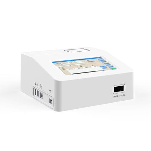 研究POC分析仪 - F100 - Shenzhen Yuanqin Biotech Co., Ltd - 带触摸屏 / 带打印机 / 带条码扫描仪