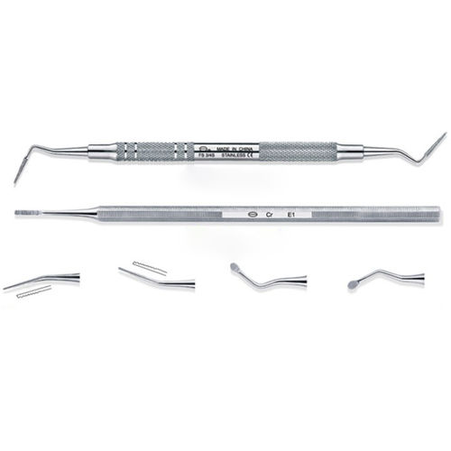 牙周牙周锉 - FS3/4S - Tangshan UMG Medical Instrument - 双 / 不锈钢