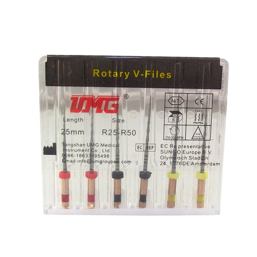 互换牙科锉刀 - V-blue - Tangshan UMG Medical Instrument - 用于根管治疗 / NiTi