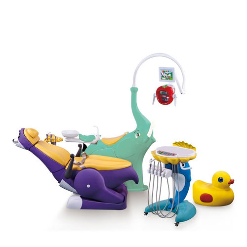带电动椅牙科治疗设备 - UMG-04C  - Tangshan UMG Medical Instrument - 带监护仪 / 带器械架 / 带LED照明