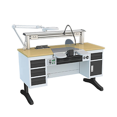 牙科实验室工作台 / 带照明 - JT-54 - Tangshan UMG Medical Instrument - 不锈钢 / 自动
