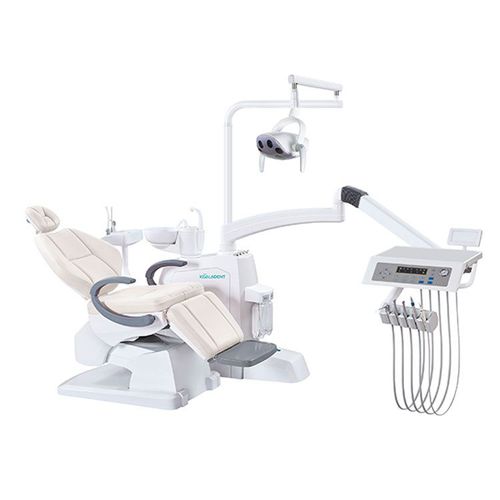 带电动椅牙科治疗设备 - K4 - Foshan Koala Medical Technology - 具有活动头枕 / 带卫生系统 / 带口腔内摄像机