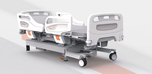 医院病床 - AI8 - Shandong Zepu Medical Technology - 电动 / 高度可调节 / 带滑轮
