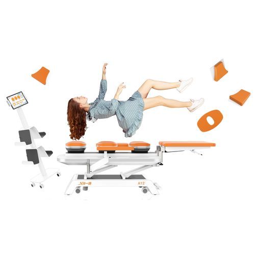 康复训练检查床 - A12 - Guangzhou Yeecon Medical Equipment Industrial - 电动 / 4分区式