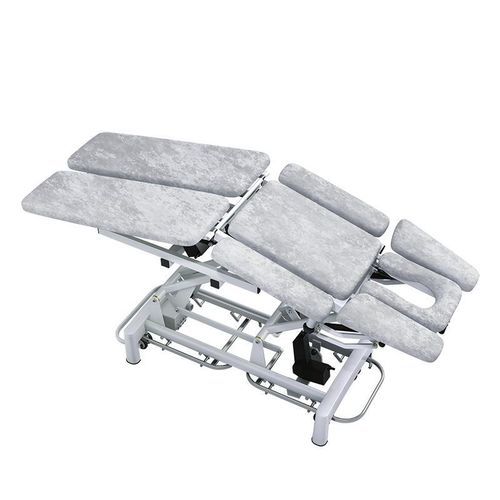 电动脊椎按摩床 - YK-8000C1 - Guangzhou Yeecon Medical Equipment Industrial - 气动 / 滑轮 / 带手臂托架