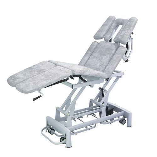 气动脊椎按摩床 - YK-8000C2 - Guangzhou Yeecon Medical Equipment Industrial - 便携式 / 带手臂托架 / 带腿垫