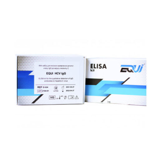 丙型肝炎快速诊断套装 - EI-024 - Equi - IgG免疫球蛋白G / 用于病毒 / ELISA