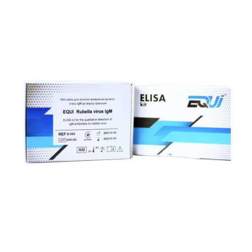 风疹快速诊断套装 - EI-053 - Equi - 免疫球蛋白M / 用于病毒 / ELISA