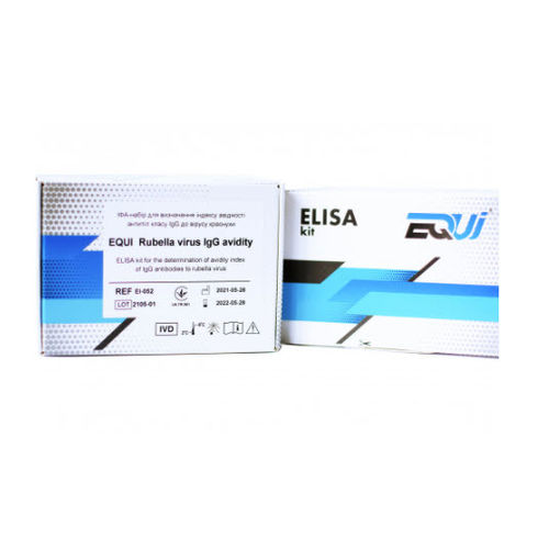 风疹快速诊断套装 - EI-052 - Equi - IgG免疫球蛋白G / 用于病毒 / ELISA