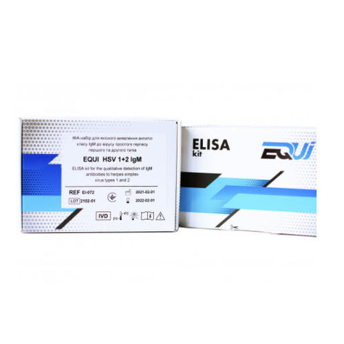 疱疹快速诊断套装 - EI-072 - Equi - 免疫球蛋白M / 单纯疱疹病毒 / ELISA