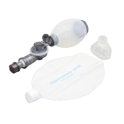 儿科人工复苏器 - 39000202 - Cathwide Medical - 硅胶 / 带PEEP阀 / 重复使用型