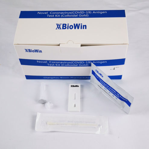 COVID-19新冠病毒快速诊断检测 - Changzhou Biowin Pharmaceutical Co., Ltd. - 抗原 / SARS-COV-2 / 鼻部