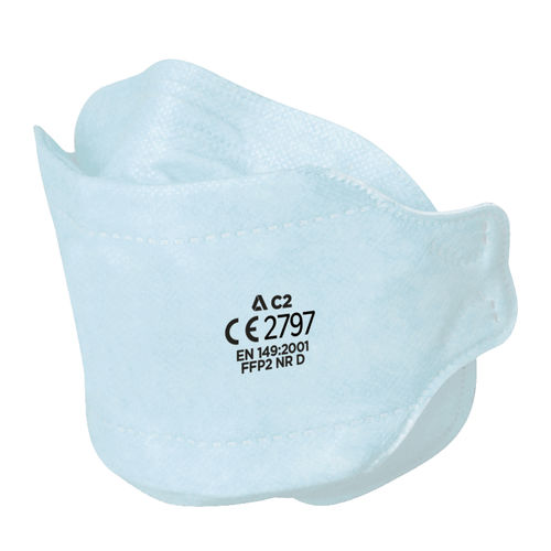 FFP2防护口罩 - C2 - Globus Group - 聚丙烯 / 不含乳胶 / 布料