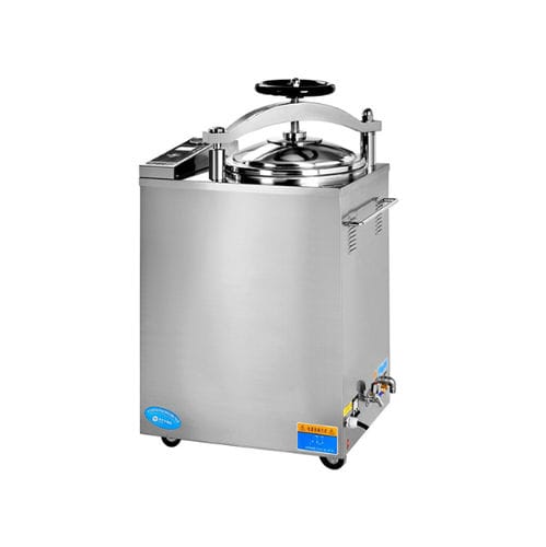 蒸汽医用灭菌器 - LS-35HG - Nanjing FoiNoe - 立式 / 带滑轮 / 电动