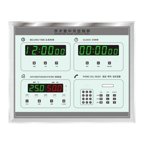 医用控制板 - FY-Four-Screen - Jiangsu Fuyou Medical - 监控 / 用于手术室 / 用于手术室