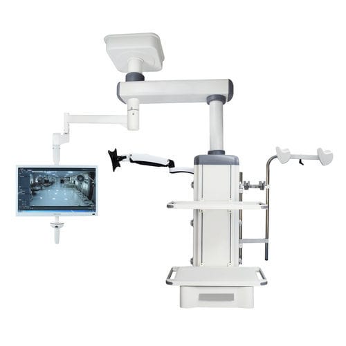 吊顶医用吊塔 - FY-D17A - Jiangsu Fuyou Medical - 用于手术室 / 单臂式 / 固定
