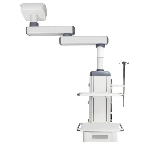 吊顶医用吊塔 - FY-D12/12A - Jiangsu Fuyou Medical - 用于手术室 / 单臂式 / 带吊篮