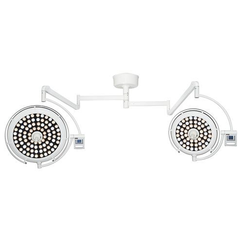 吊顶无影灯 - FY-700500A - Jiangsu Fuyou Medical - LED / 用于手术室 / 2臂式