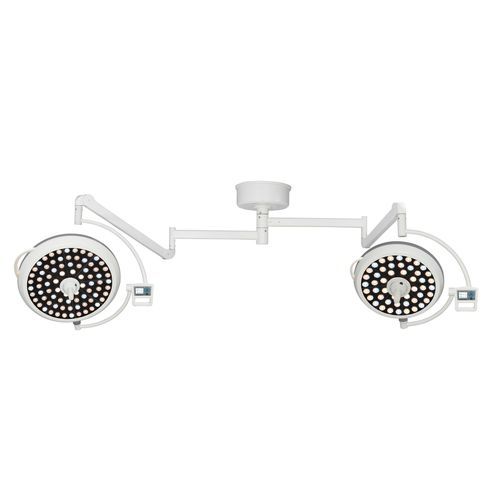 吊顶无影灯 - FY-700500B - Jiangsu Fuyou Medical - LED / 用于手术室 / 2臂式