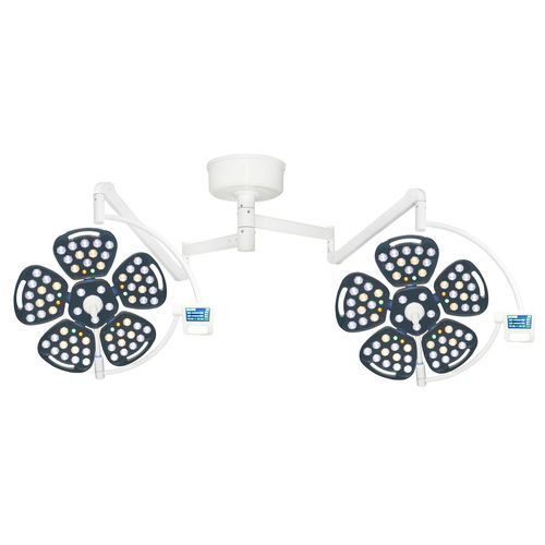 吊顶无影灯 - FY-5+5A - Jiangsu Fuyou Medical - LED / 用于手术室 / 内科