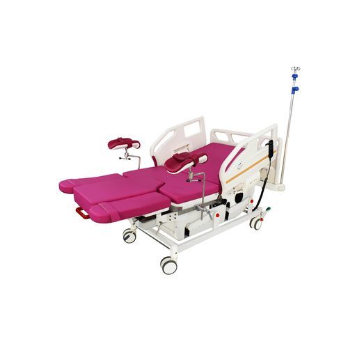 产床 - FY-M400 - Jiangsu Fuyou Medical - 电动 / 折叠 / 带滑轮
