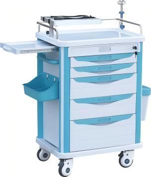 急救推车 - FY-ET009 - Jiangsu Fuyou Medical - 医院用 / 药品 / 存储